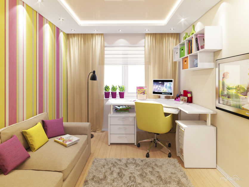 Dizajnirajte sobu za tinejdžera - stilska rješenja modernog interijera