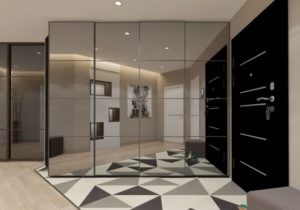 Entrance hall in the style of Hi Tech 33