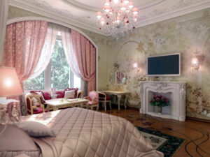 Childrens bedroom in a classic style 22