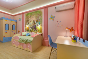 The walls in the nursery 4 9