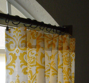 Yellow curtains 16