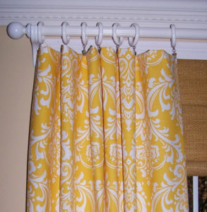 Yellow curtains 17