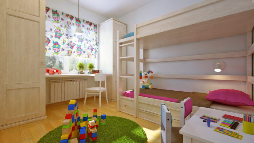 Обустройство детской комнаты: советы, правила, примеры