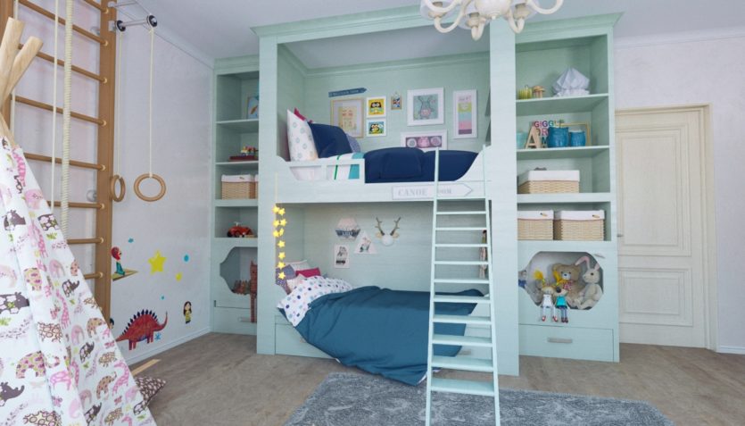 A large childrens room 5 2