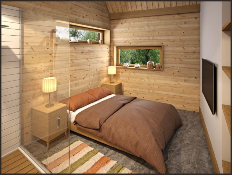 Спальня в частном доме - оформляем уютное гнездышко (75 фото идей)