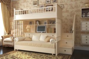 Childrens bedroom in a classic style 1