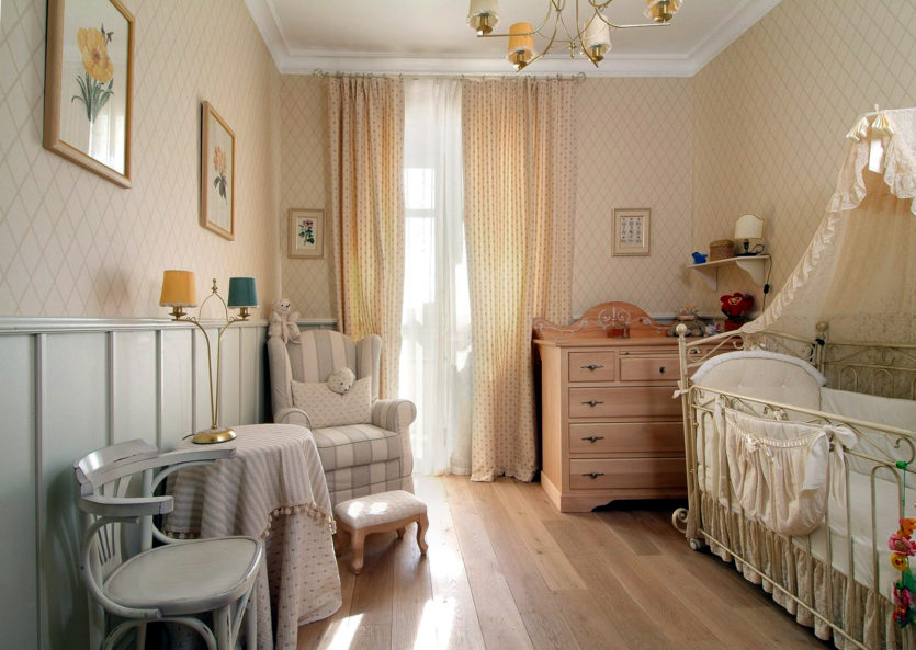 Childrens bedroom in a classic style 5 21