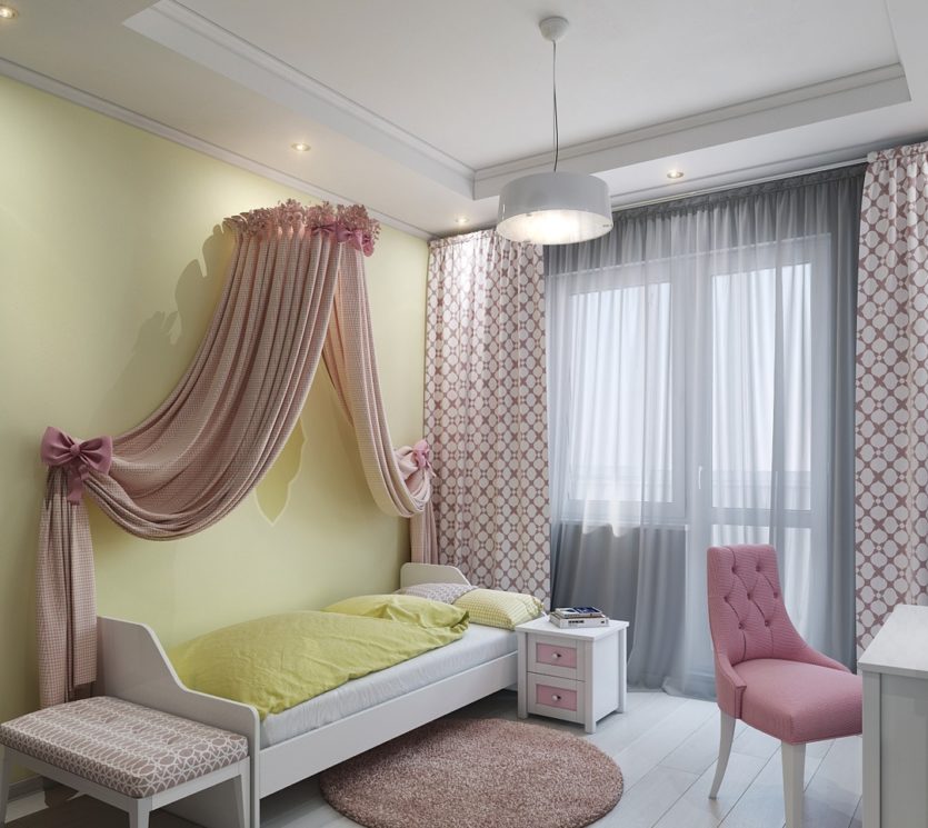 Childrens bedroom in a classic style 5 6