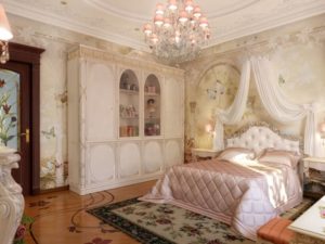 Childrens bedroom in a classic style 7