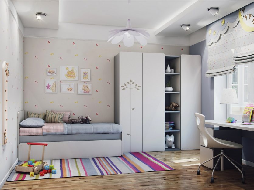 Дизайн детской комнаты для Дочки (61 фото)
