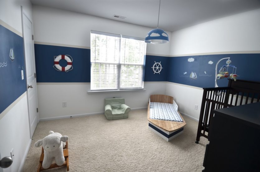 Оформление детской комнаты в морском стиле