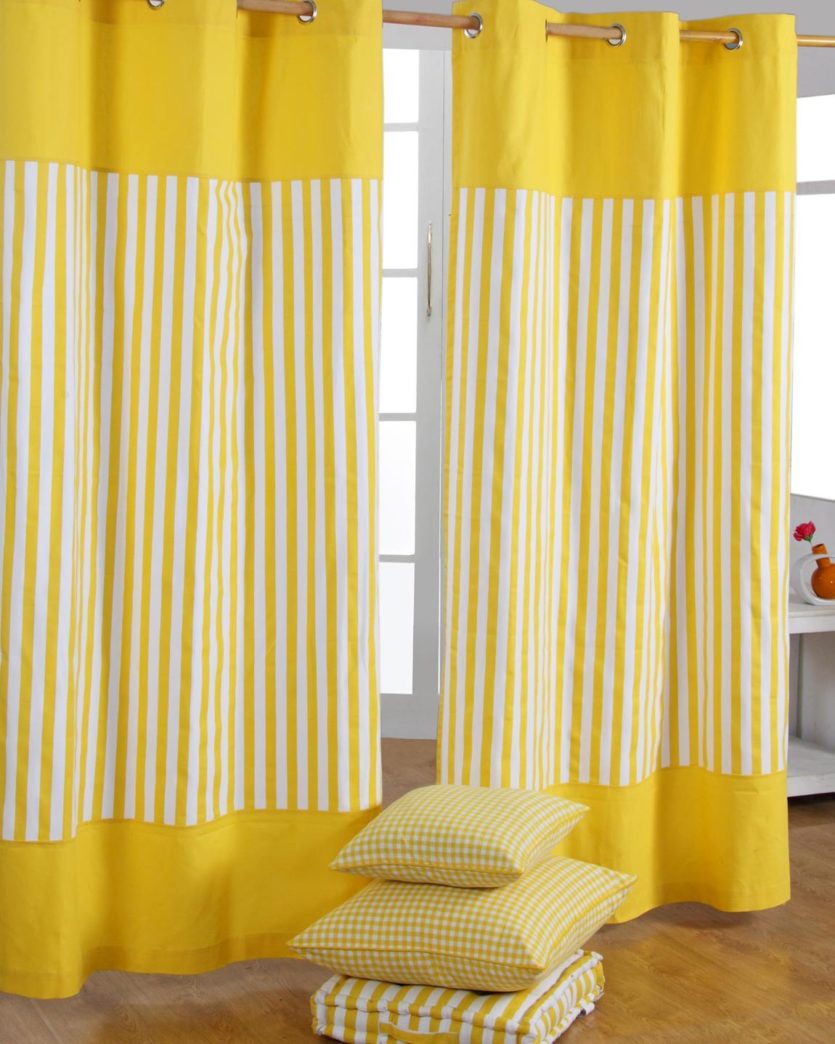 Yellow curtains 27