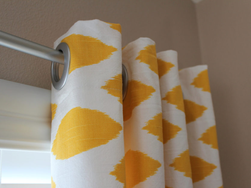 Yellow curtains 30